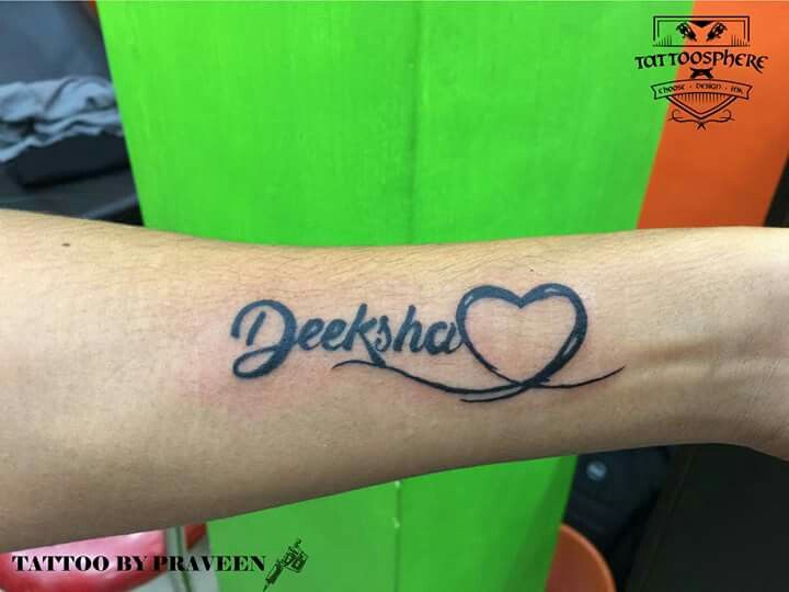 diksha name tattoo