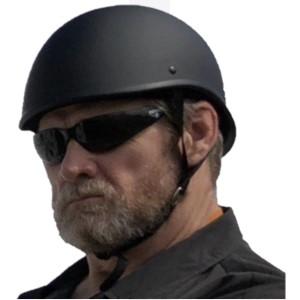 low profile motorcycle helmet