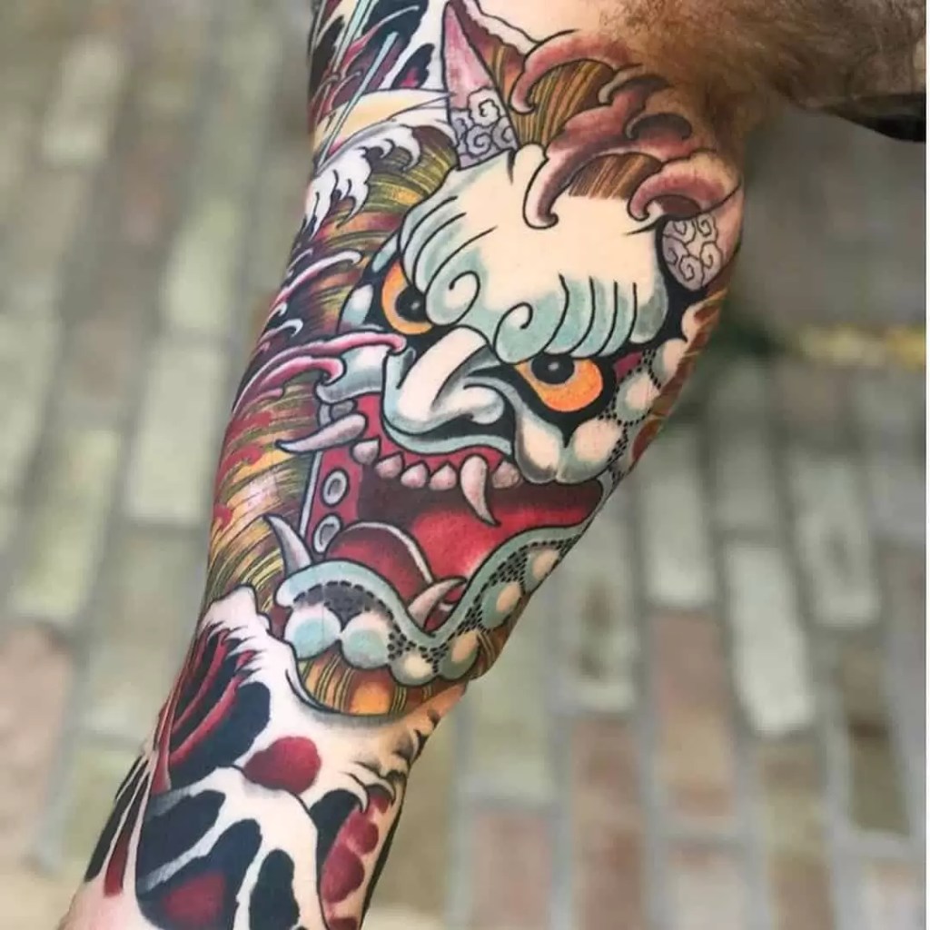 demon tattoo japanese