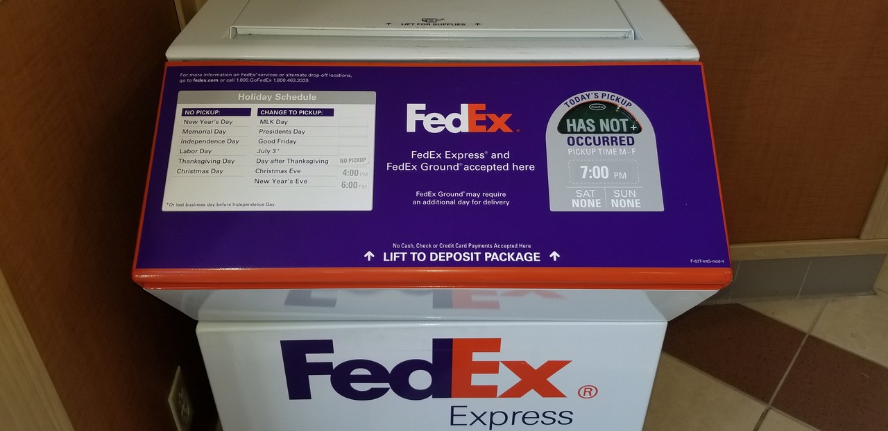 fedex drop off locations