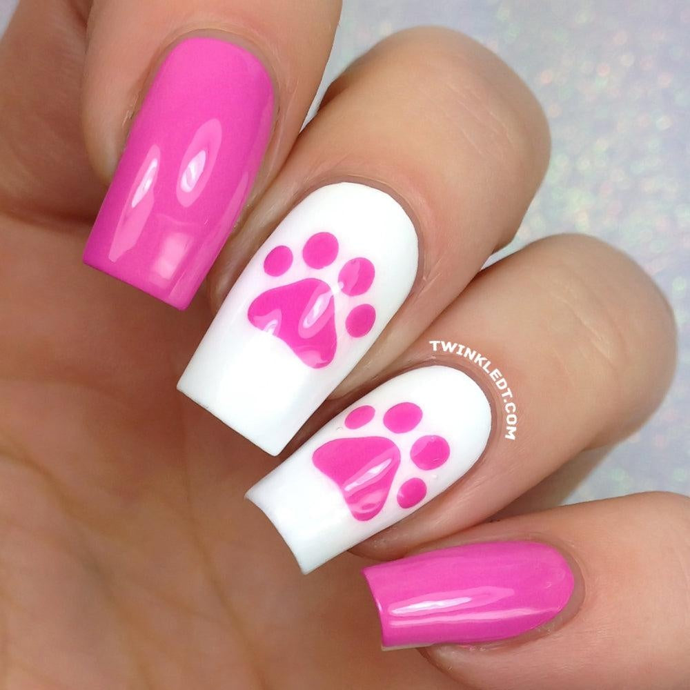 nail paw print