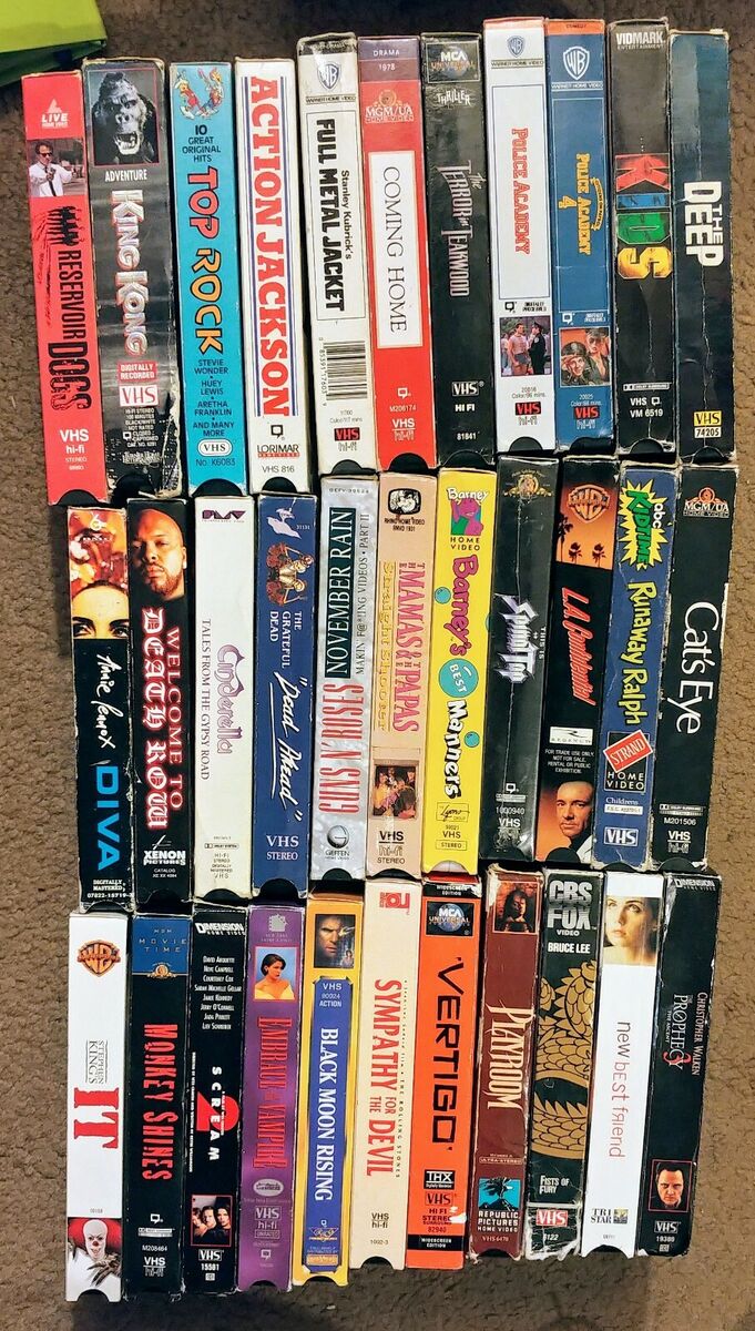 vhs for sale