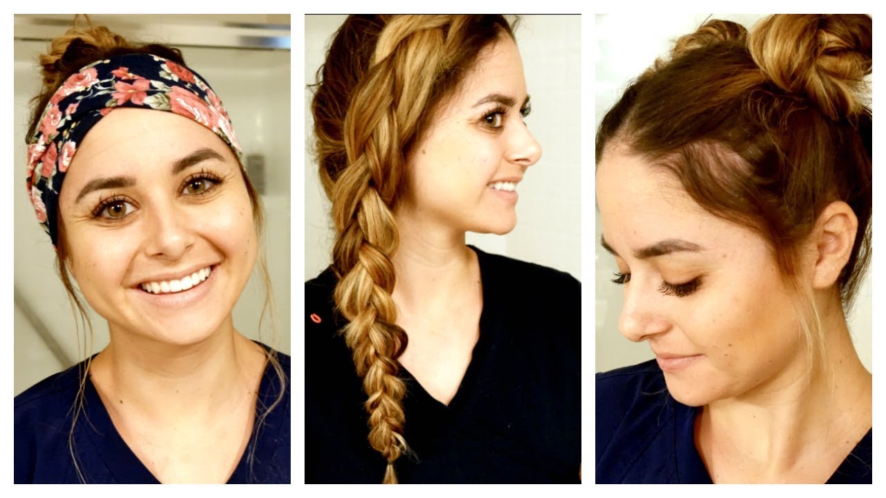 nurse hairstyles