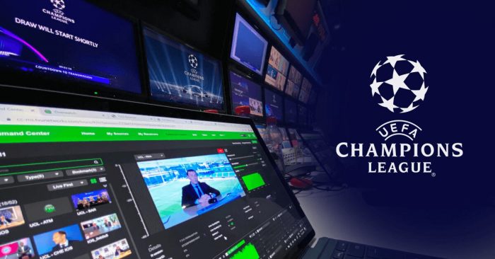 champions league live feed