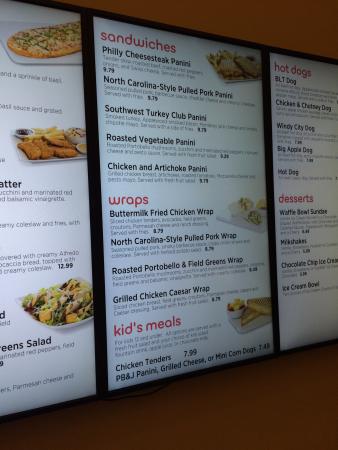 amc menu