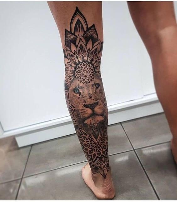 lioness calf tattoo