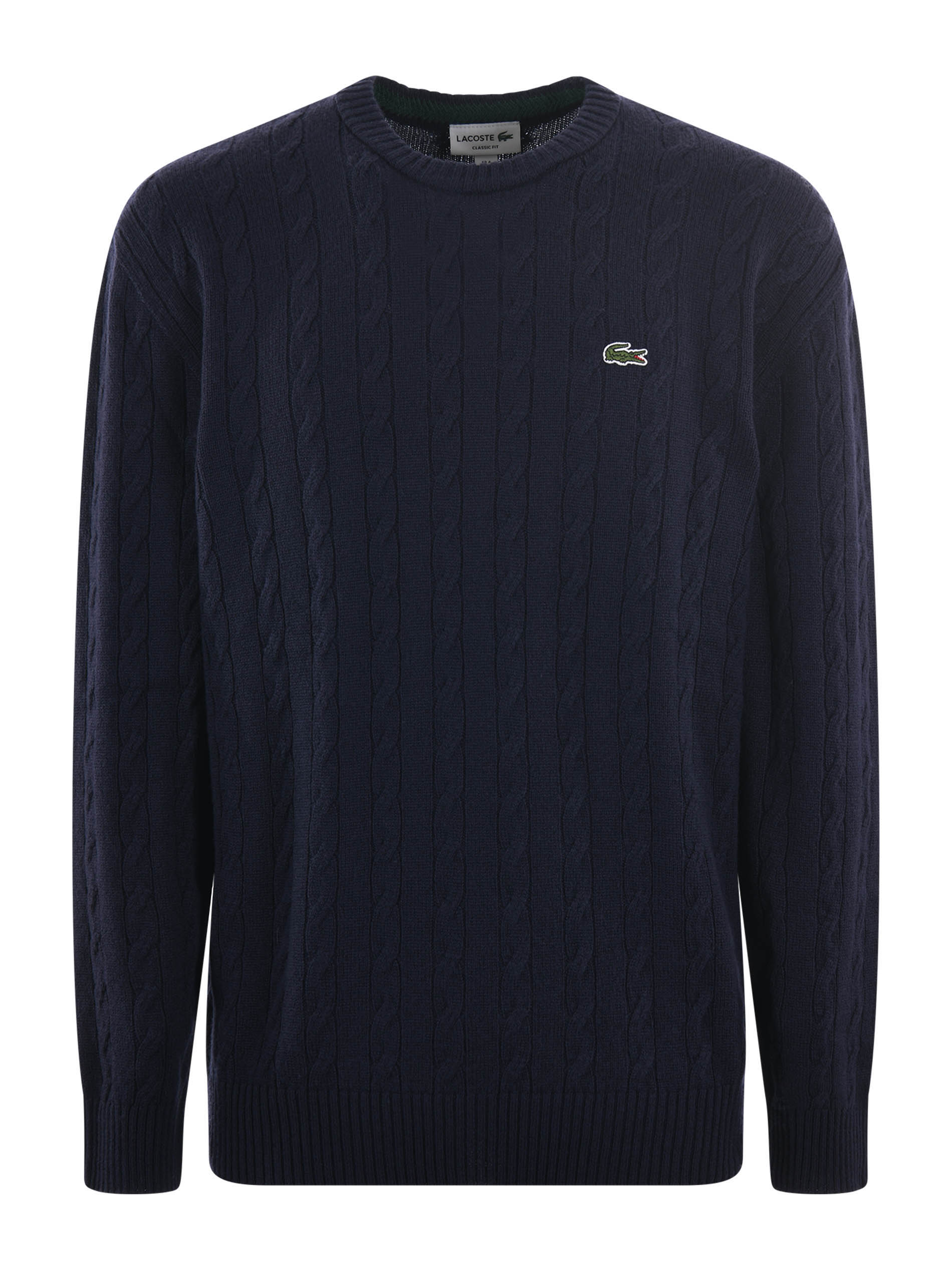 lacoste long sleeve sweater