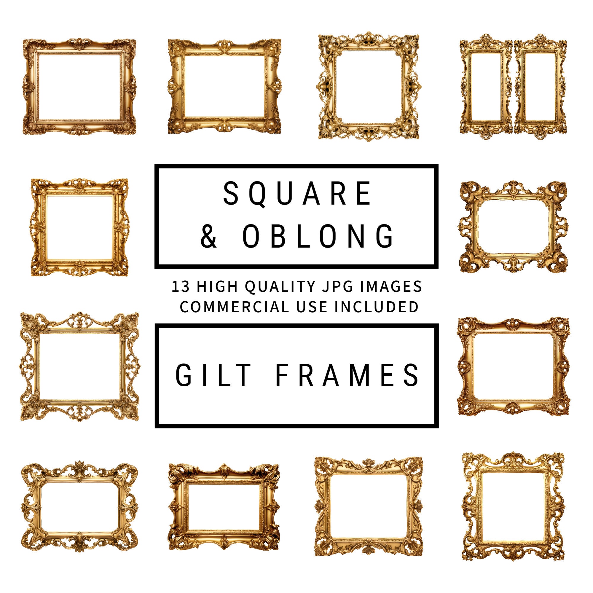 oblong picture frames