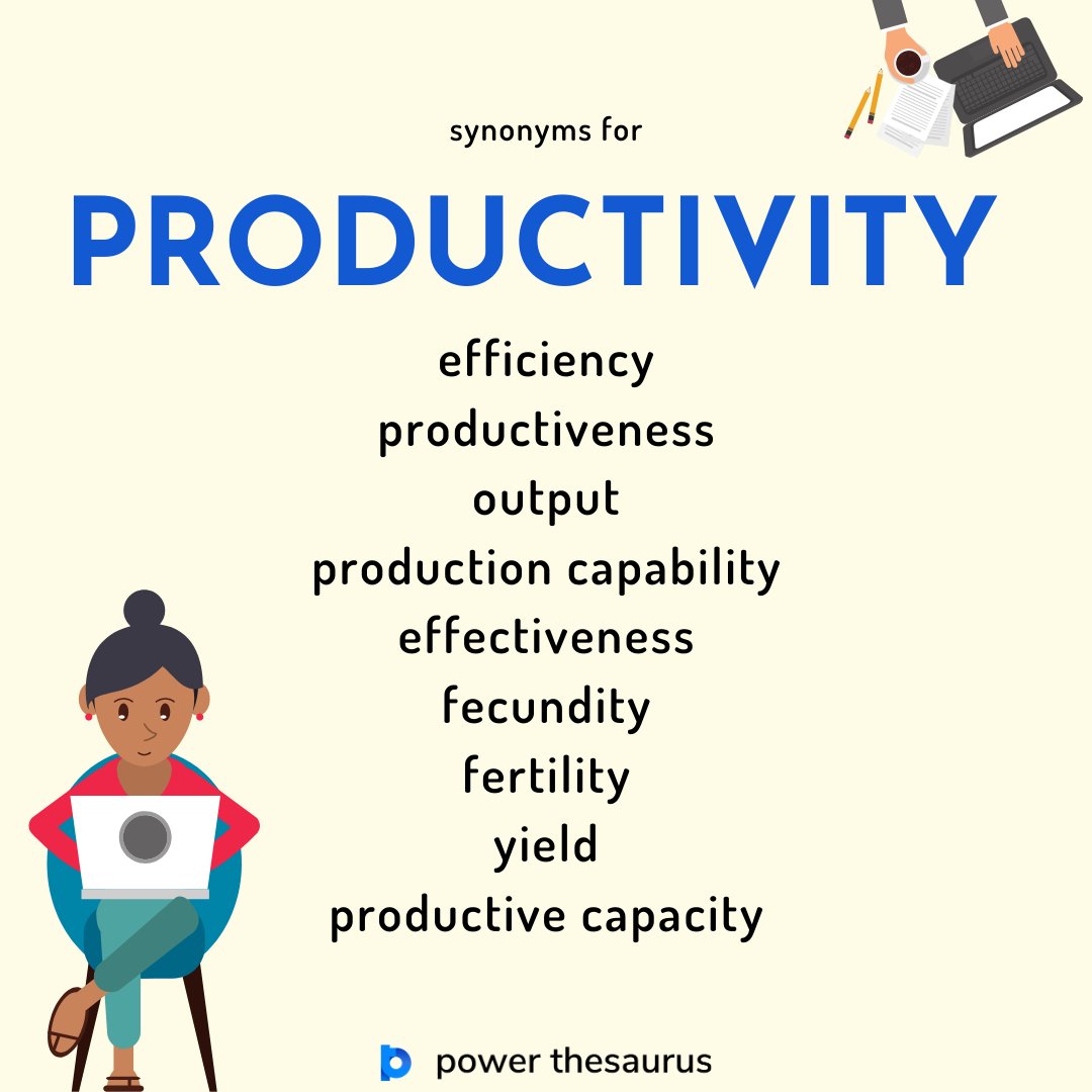 synonym for productive