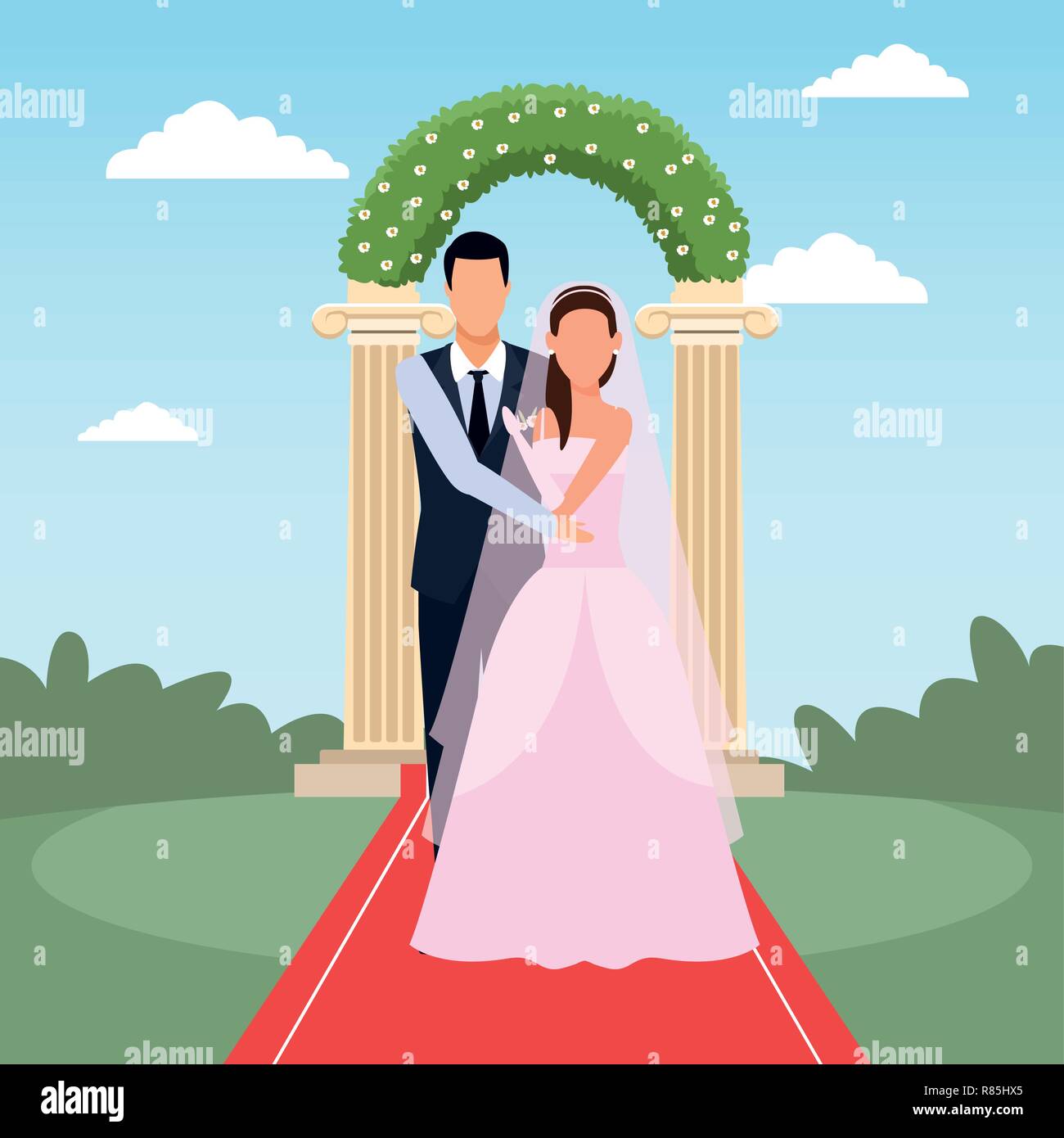 marriage photo cartoon