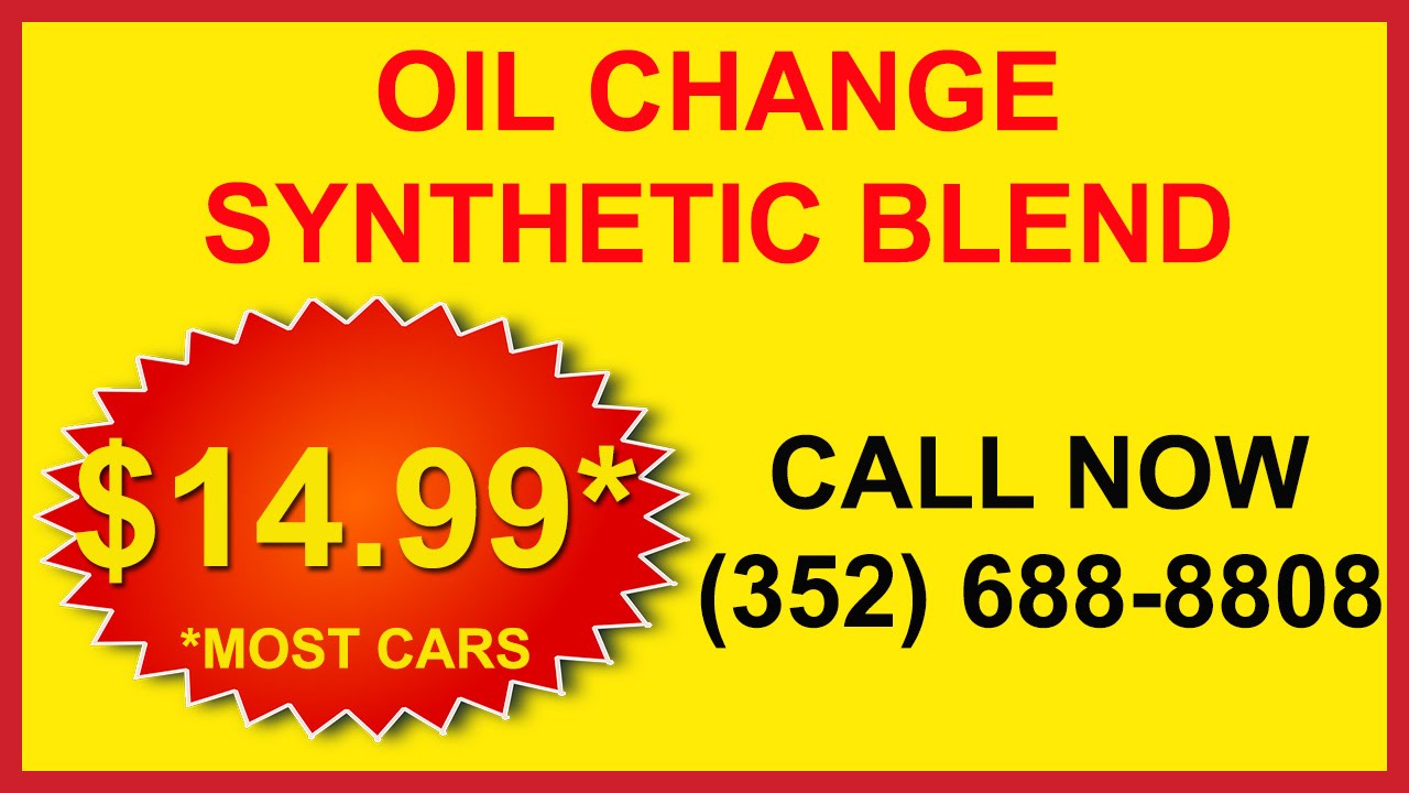 cheap oil changes nearby