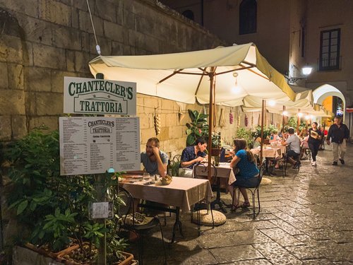 top restaurants in sorrento