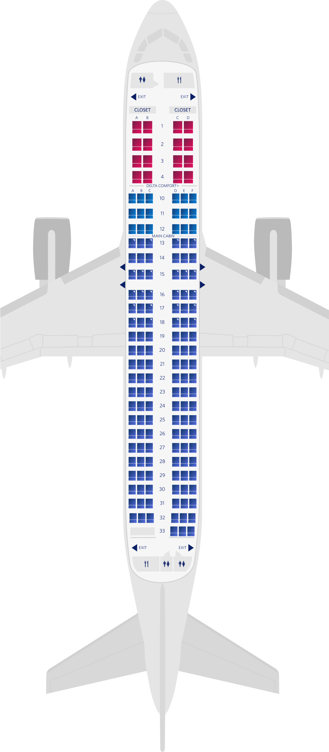 aircraft a320 seat map