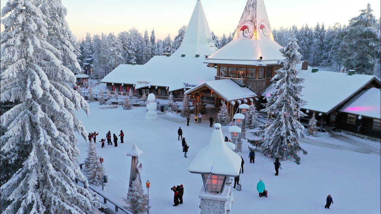 santa village rovaniemi webcam