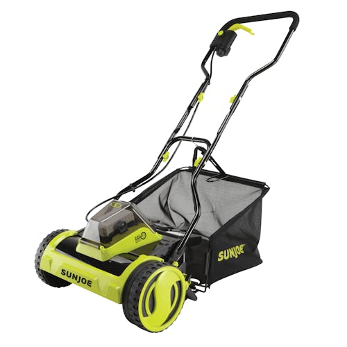 sun joe reel mower