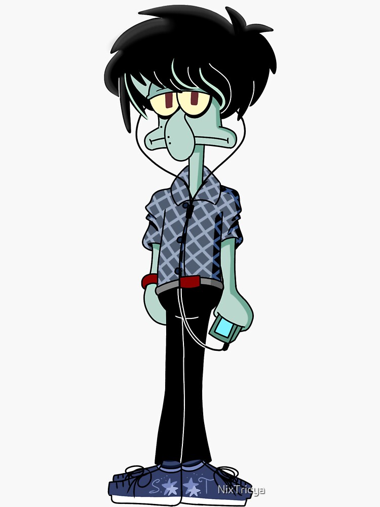 emo squidward