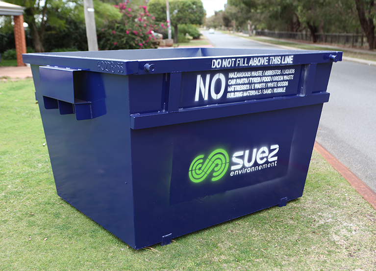 city of stirling skip bin