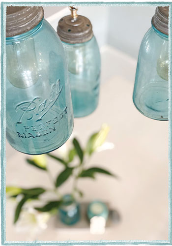 antique mason jars