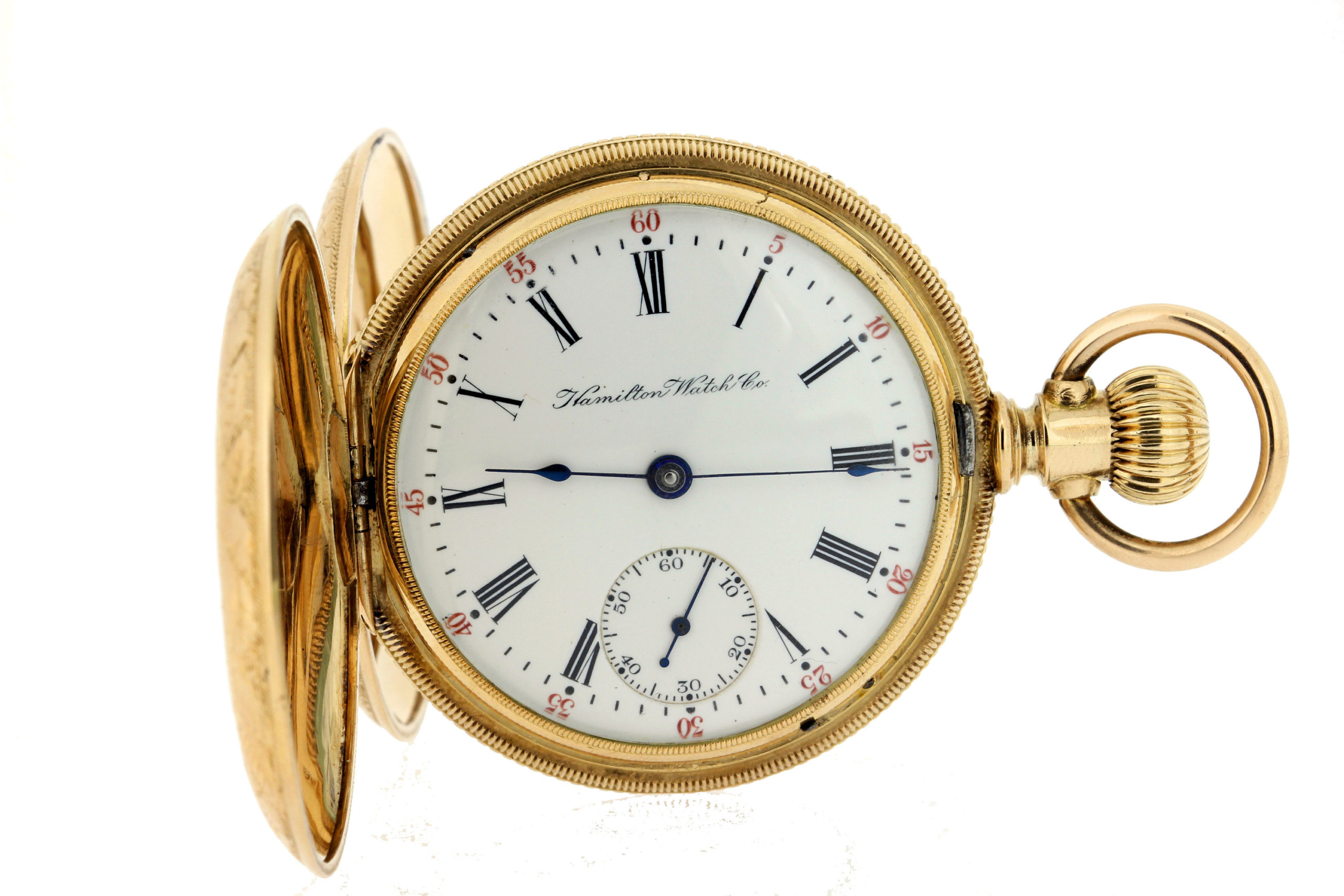 hamilton watch company pocket watch