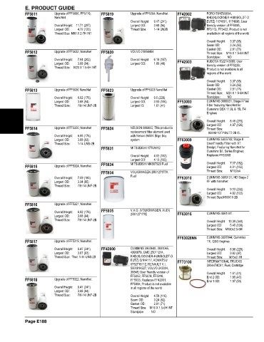 fleetguard filters cross reference