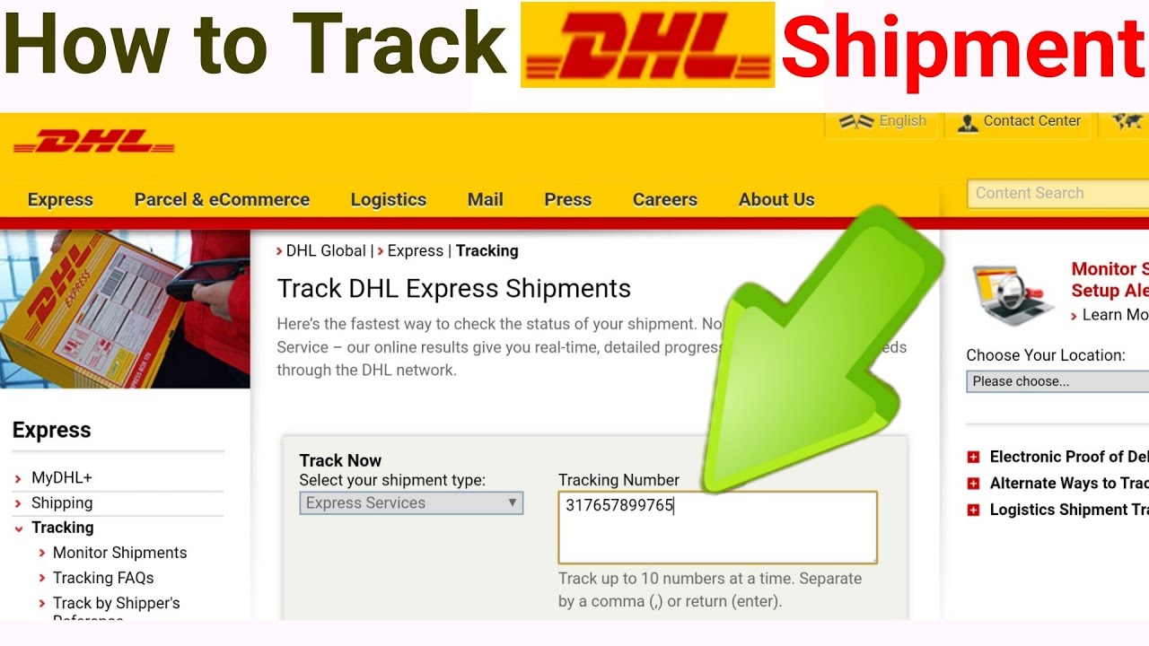 dhl locator