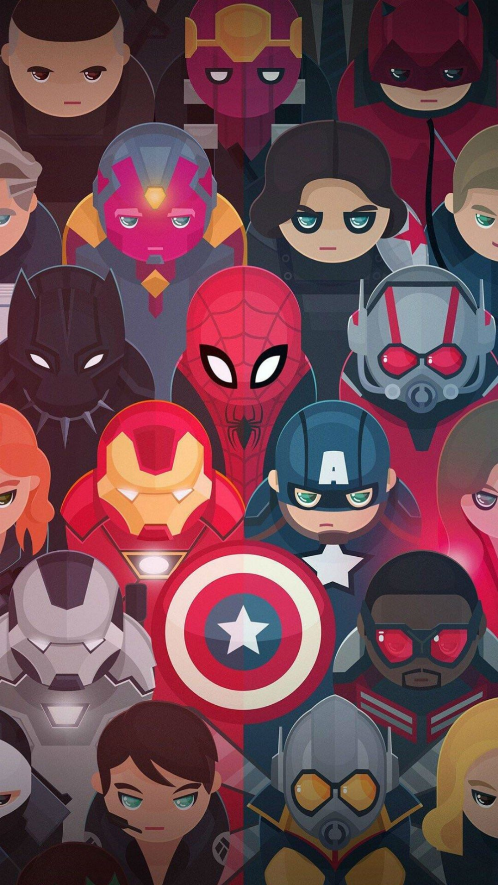 cute avengers wallpaper