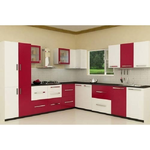 l shaped modular kitchen price