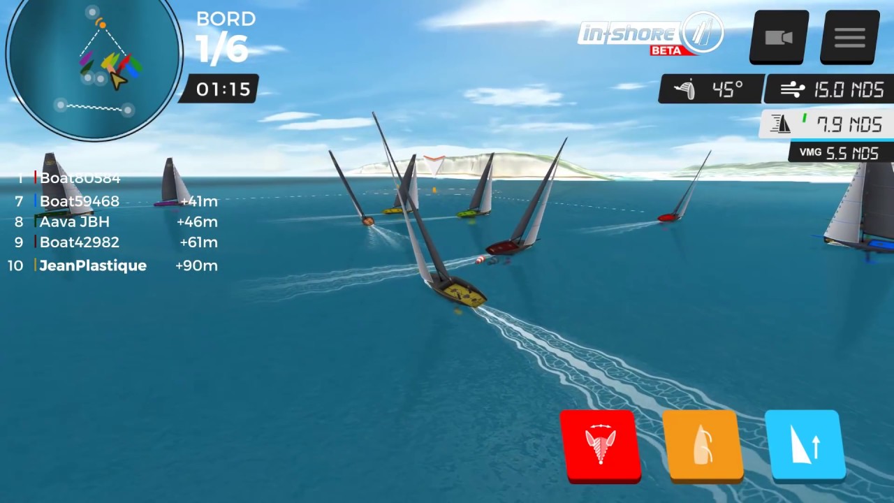 inshore virtual regatta