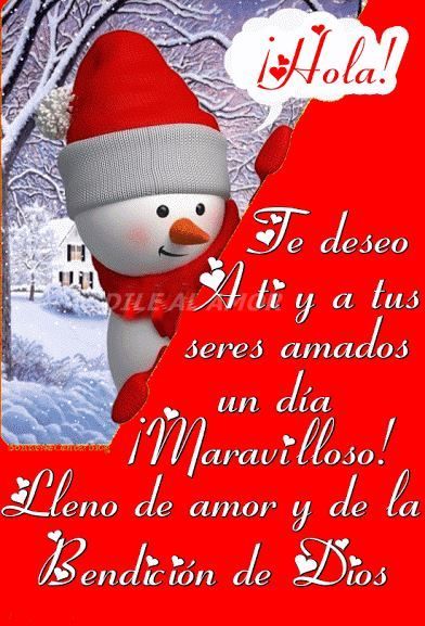 buenos dias feliz navidad bendiciones