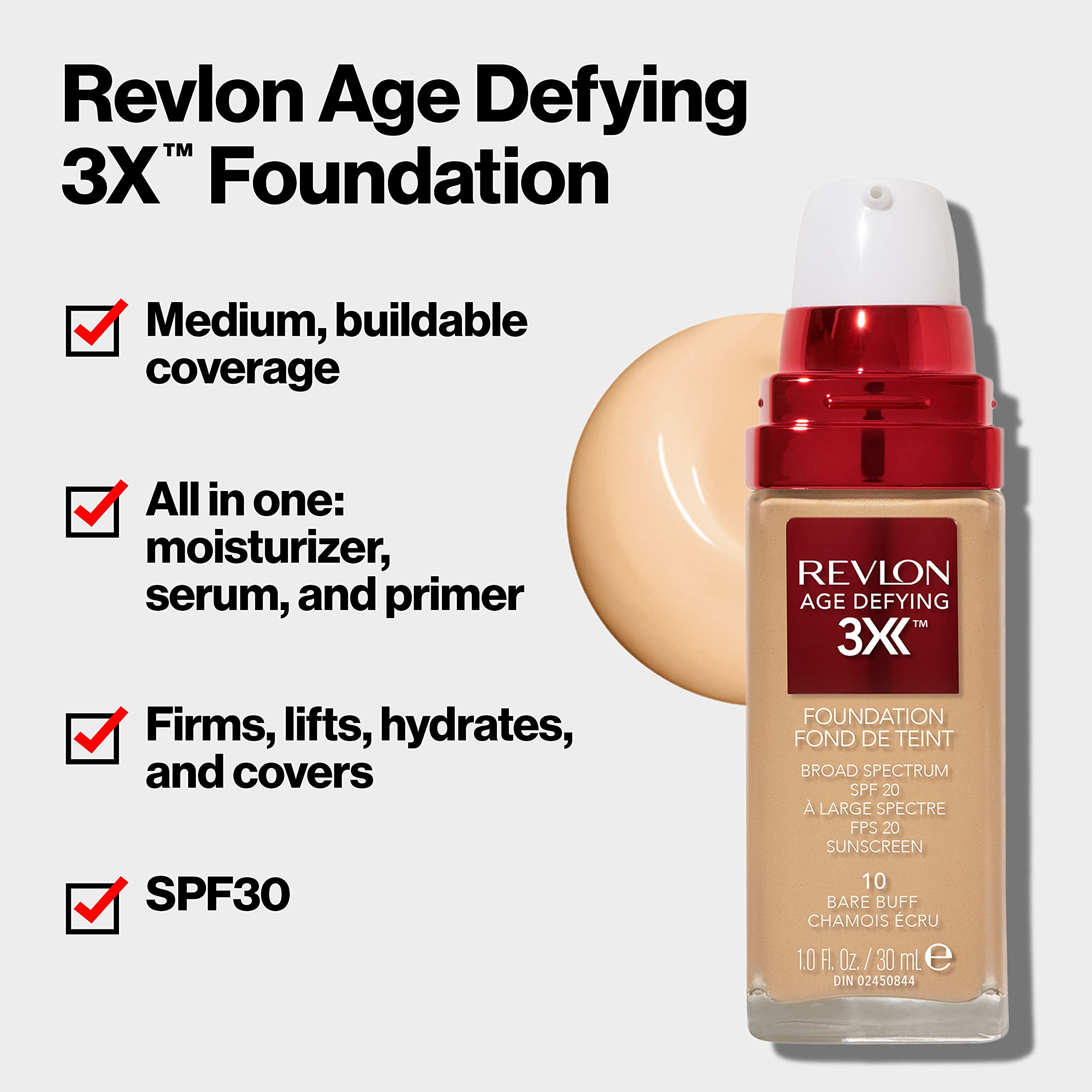revlon age defying foundation review