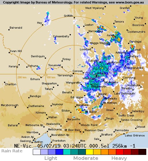 bom radar yarrawonga