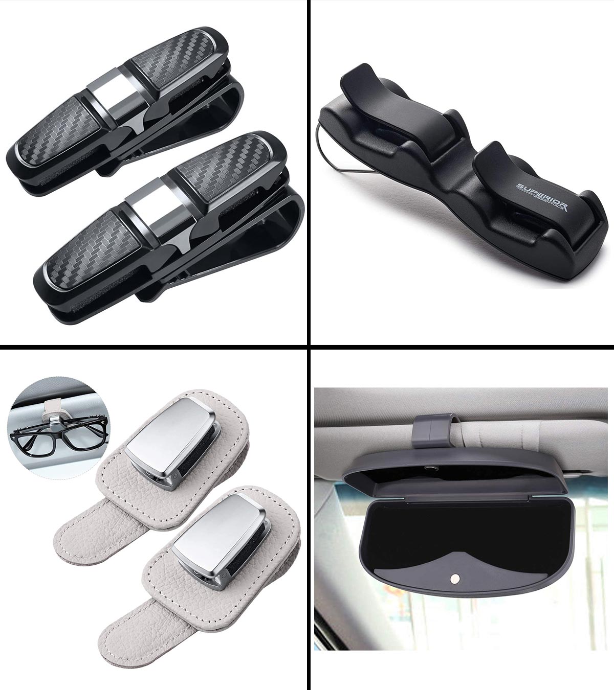 sunglasses holder in car