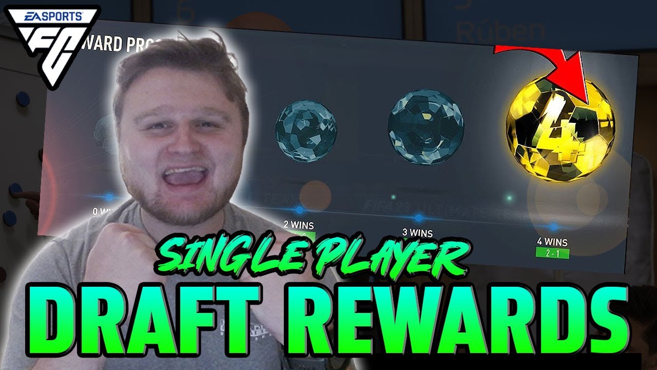 single player draft rewards