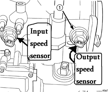 2006 chrysler pacifica speed sensor location