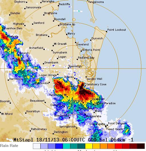 weather radar gold coast