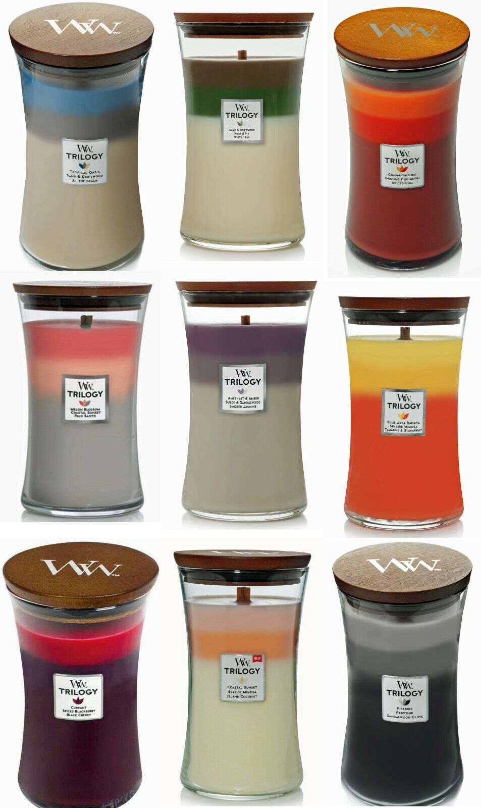 trilogy candles