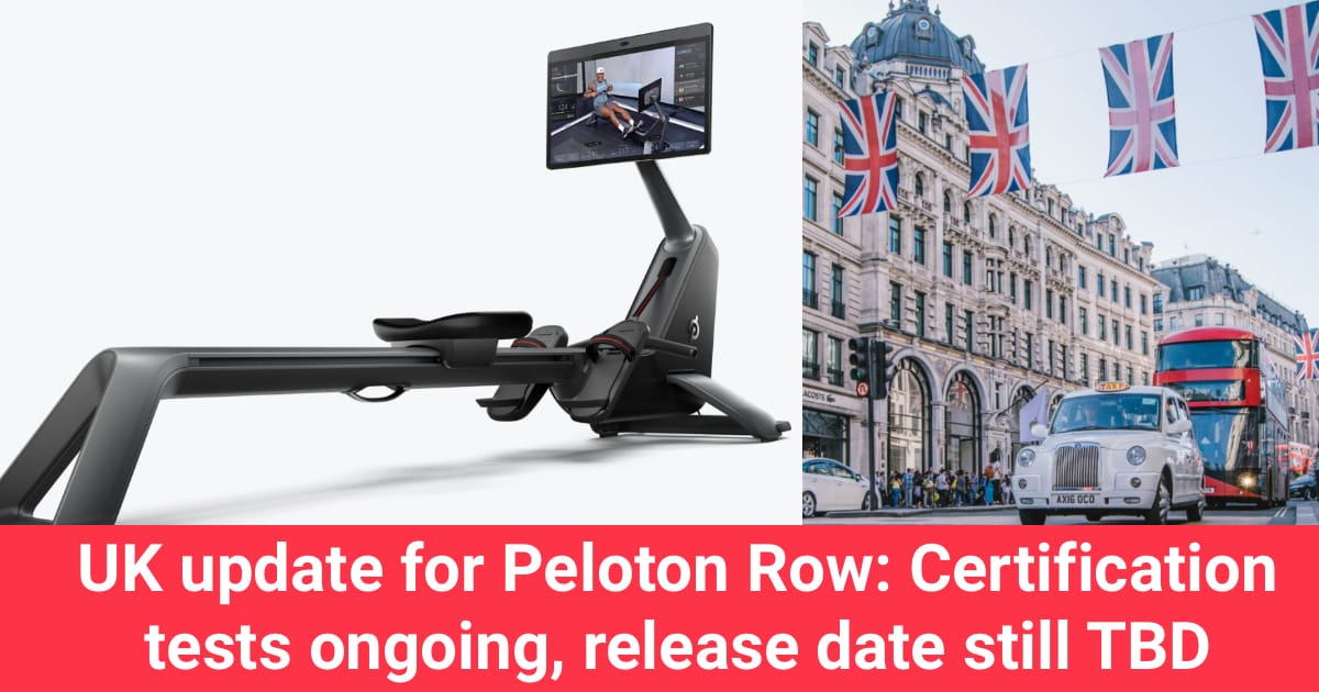 peloton row uk release date