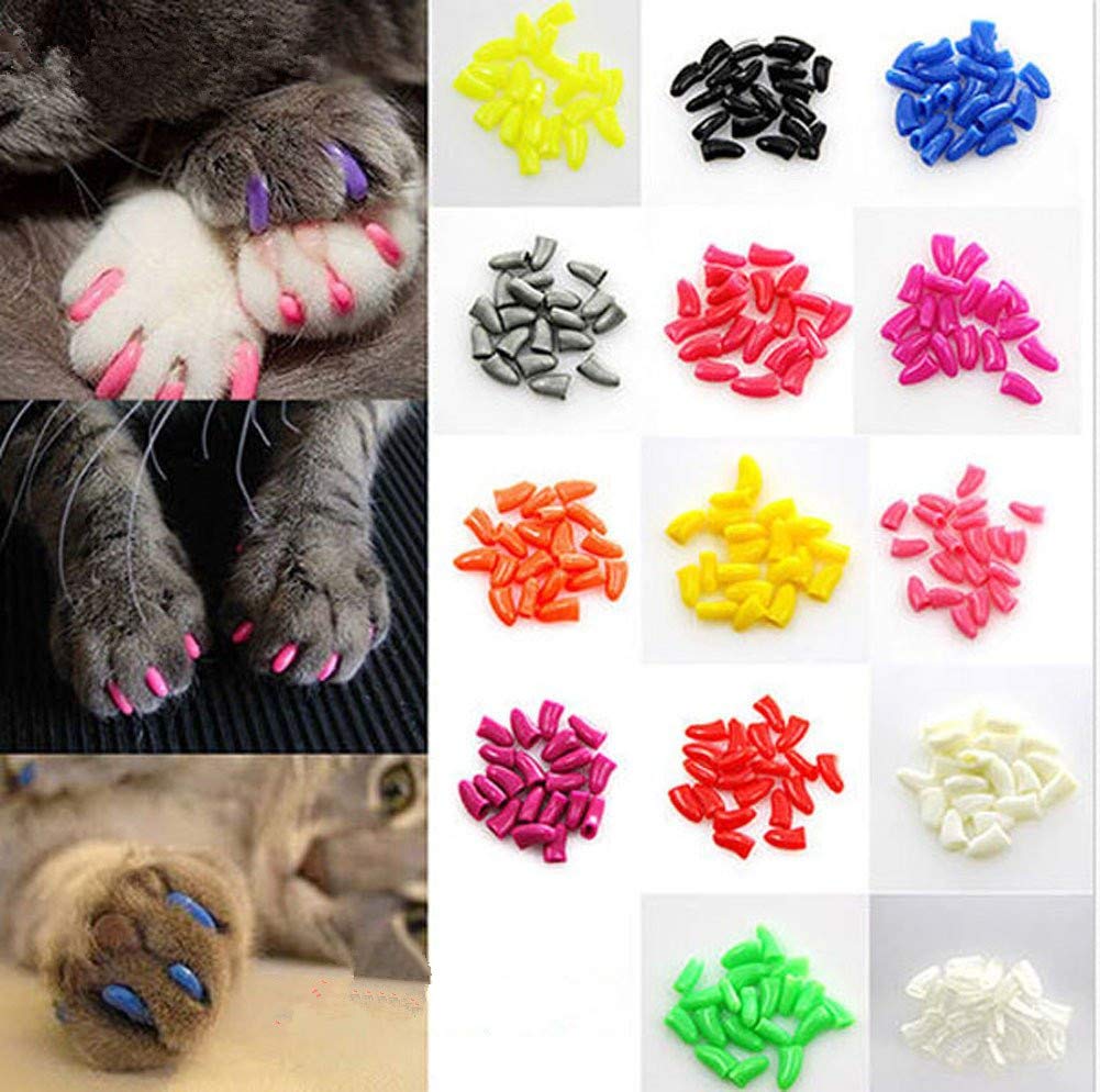 kitty nail caps