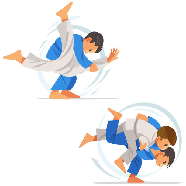 judo cartoon