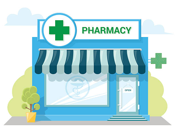 cartoon pictures of pharmacy