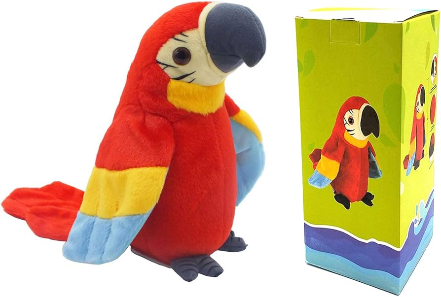 toy bird that repeats what you say