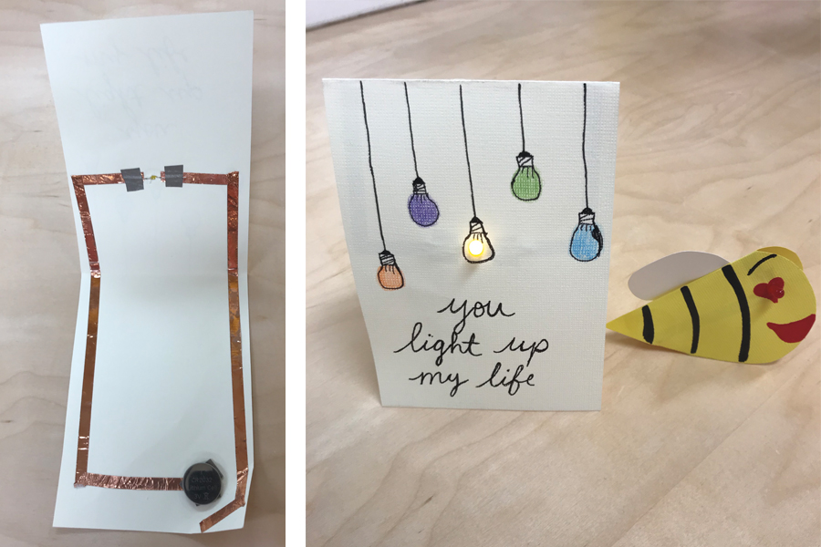 led lights for greeting cards