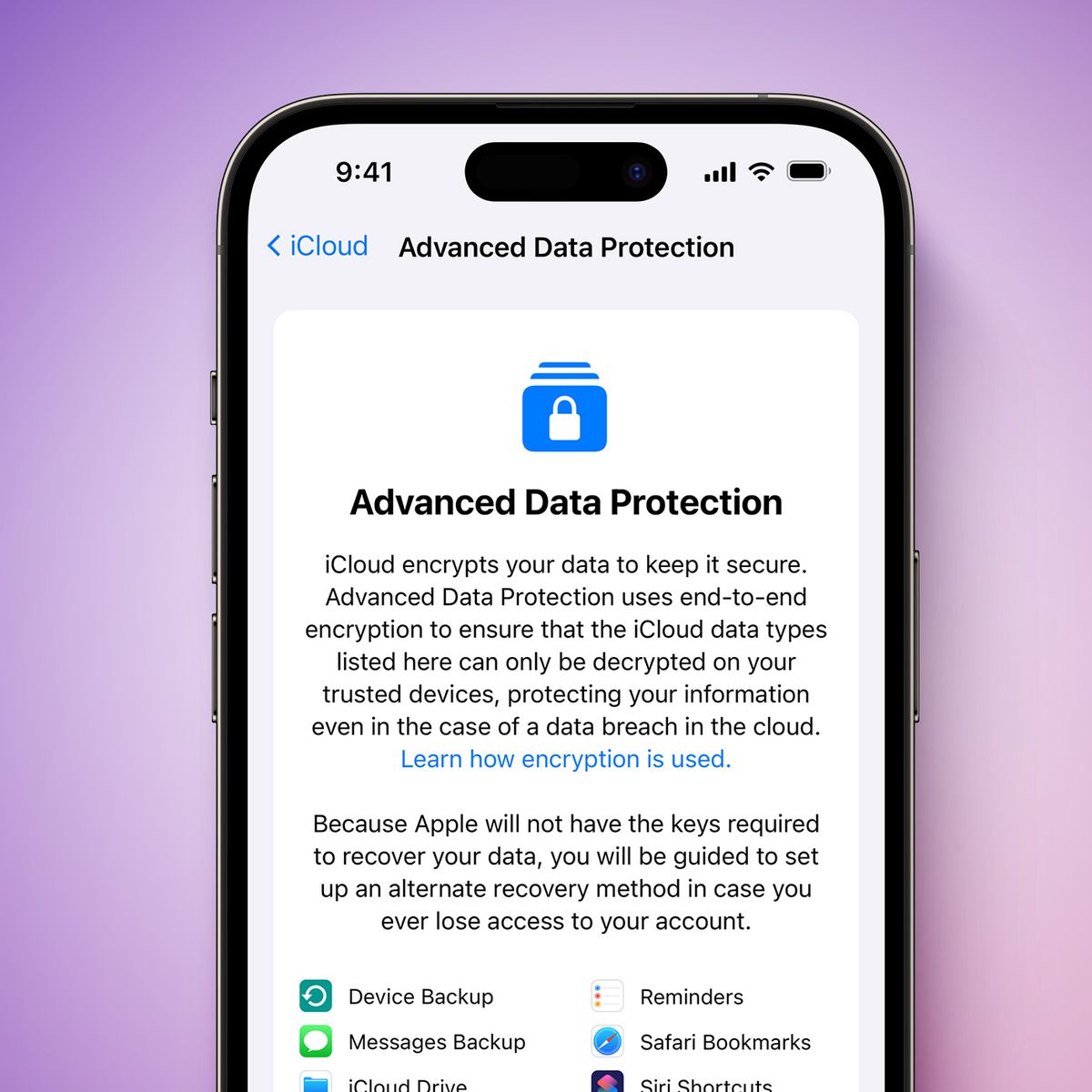 apple advanced data protection australia