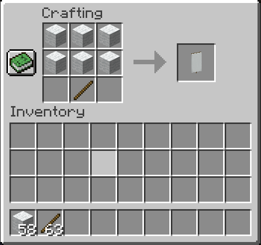 how do you craft a banner in minecraft