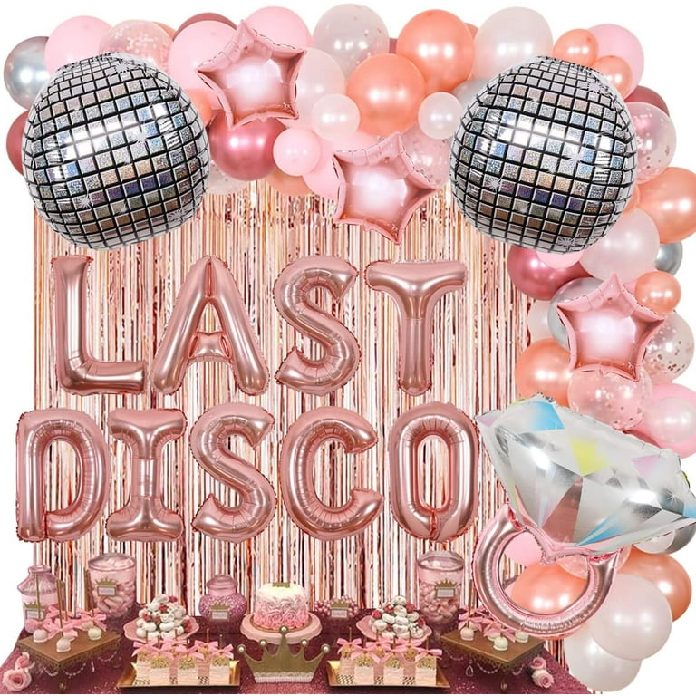 disco bachelorette decorations