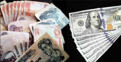 convertir pesos bolivianos a dolares