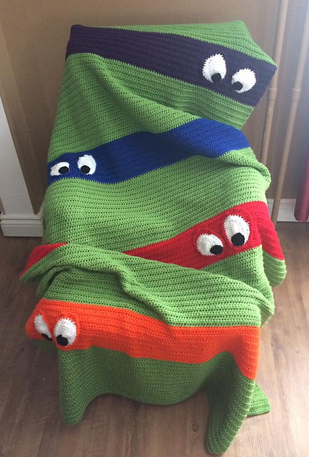 ninja turtle blanket