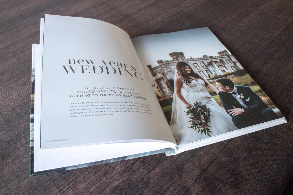 wedding magazine photo book