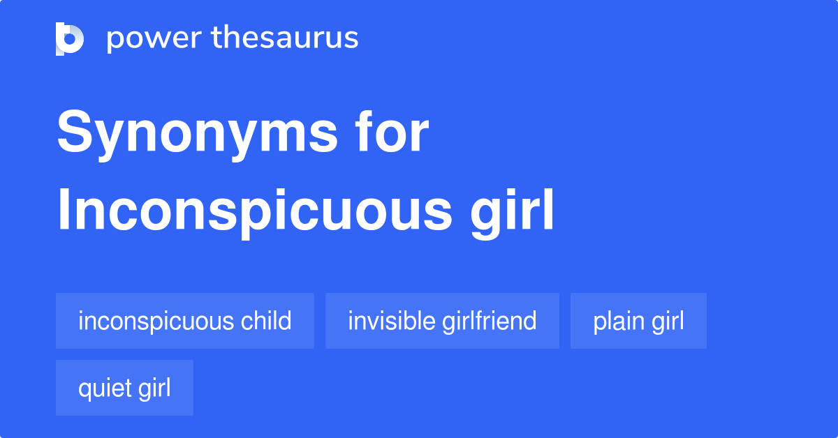 unnoticeable thesaurus