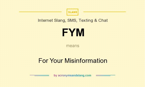 what does fym mean